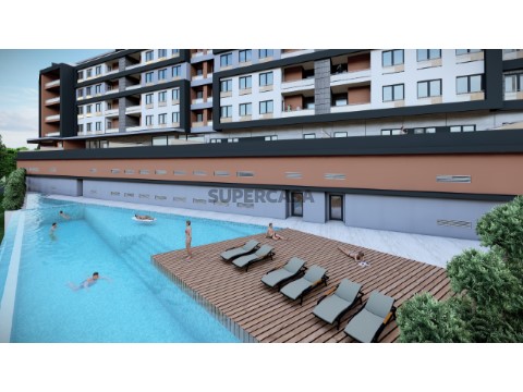 Apartamento T1 com piscina na zona baixa da cidade da Covilhã