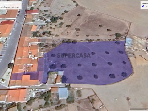 Imagem aérea do imóvel