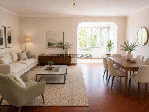 Sala, Apartamento T3 S. Pedro do Estoril, Cascais