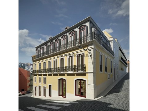 Nova construção em Santo António, Lisboa