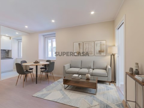 T1 renovado em Setúbal Home Staging Virtual