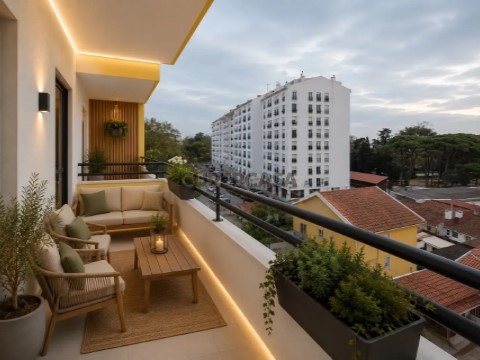 Excelente T3 com duas frentes, garagem box p/ 2 viaturas, em zona privilegiada de Carcavelos