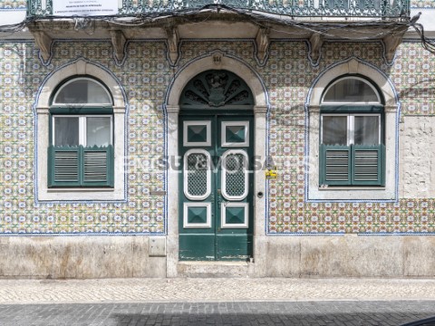 Palacete histórico no centro da cidade