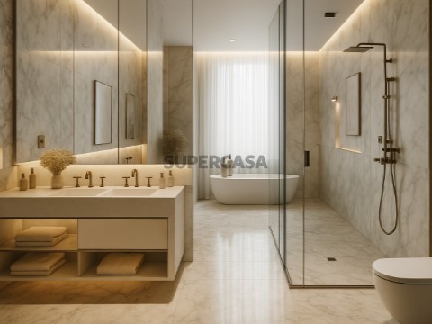 Apartamento T3 Duplex no edifício Iconic Santa Teresa