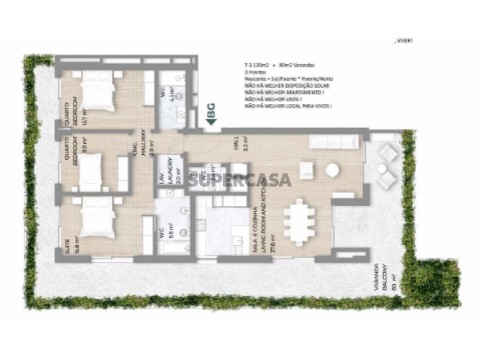 Apartamento T3 em Verde Vale, Praceta Monte de Vilar, Cidade da Maia
