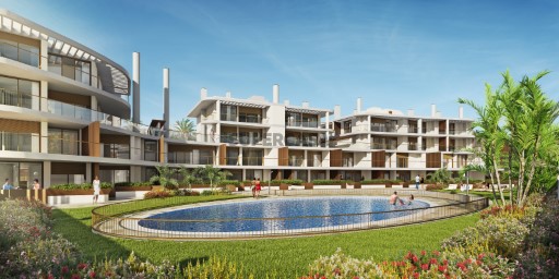 Vilamoura Lakes - Apartamentos T2 e T3,, condomínio com piscina, peto da praia, Algarve