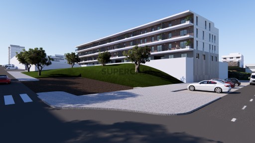 Prédio em Portimão, Exterior