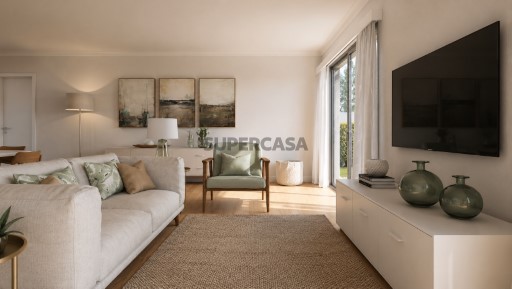 Moradia T3 com jardim em condomínio com piscina comum, Azeitão 1