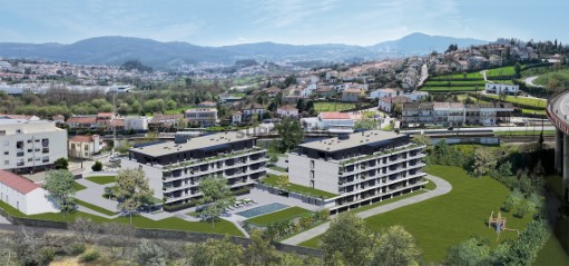 T1, T2, T3 e T4 em construção em Ferreiros - Braga