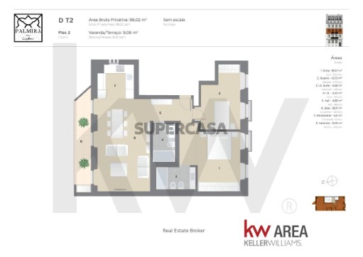 Apartamento T2 Arroios, Lisboa