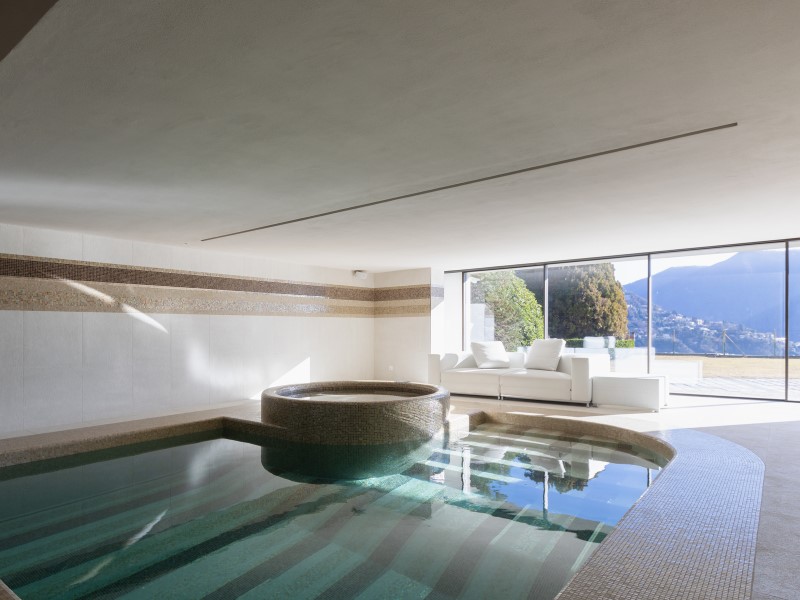 Piscina Interiores Para Casa De Luxo - SUPERCASA